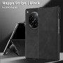 Кожен Калъф за Oppo Find N6 5G - Nappa текстура, Стойка, Слот за карта, Магнитен, 3 Цвята, снимка 4