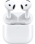 НОВО!!! Безжични слушалки Apple AirPods 4, бели   , снимка 2