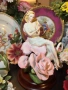 Franklin Mint Sculpture Figurine “Lady Rose” художник Jegou изработена през 1988 Код P2169, снимка 10
