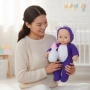 Интерактивна кукла бебе с костюм на животно – говори, смее се и плаче (30 см), снимка 3