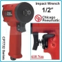 Гайковерт пневматичен ударен, 1/2", 610 Nm, Mini, Chicago Pneumatic, CP7732 , снимка 3