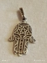 Сребърна висулка ХАМСА или РЪКАТА на ФАТИМА мощен амулет за късмет 28046, снимка 5