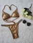 Victoria's Secret Дамски Златен Бански С 2 Части👙Дамски Бански С Две Части Код BS-3, снимка 1