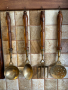 Кухненски прибори за декорация от дърво и месинг, снимка 3