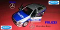 Mercedes-Benz 2016 E-Class (Polizei) 1:34-39 - Welly 43703, снимка 1