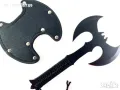 Двуостра брадвичка-Legendary Dark Wing Bat Throwing Axe, снимка 3