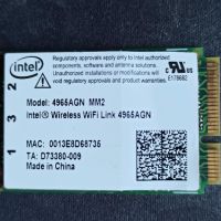 Двулентова 300Mbps WiFi връзка Mini PCI-E безжична карта за Intel 4965AGN, снимка 1 - Други - 45226075