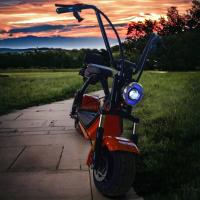 Електрически Скутер Harley 1200W MaxMotors, снимка 4 - Мотоциклети и мототехника - 45008797