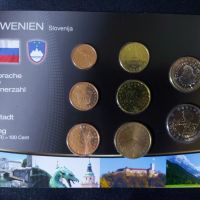 Словения 2007-2009 - Евро сет - комплектна серия, снимка 1 - Нумизматика и бонистика - 45526711