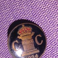 СС законъ съюз на съдиите царска значка рядка на винт емайл 1924г, снимка 12 - Колекции - 45546153