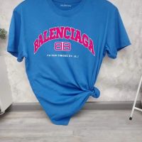 Дамска тениска Balenciaga, снимка 6 - Тениски - 45948259