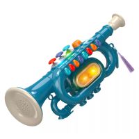 ✨Детски тромпет със звук и светлина - 2 цвята - ЗЕЛЕН / СИН, снимка 3 - Музикални играчки - 45295378