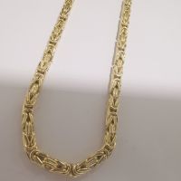 Златен синджир кралска плетка , снимка 4 - Колиета, медальони, синджири - 45619926