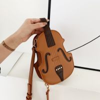 Дамска чанта раница Brown Violin, снимка 2 - Чанти - 45350226