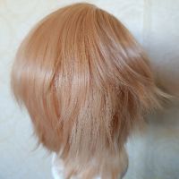 Нова косплей, къса руса перука, снимка 3 - Аксесоари за коса - 43475056