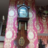 Старинен стенен часовник!, снимка 2 - Стенни часовници - 45371575