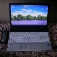 Лаптоп Fujitsu Lifebook A530 - Core i3, 4 GB RAM, 500 GB HDD, 2 ч.батерия, снимка 1 - Лаптопи за дома - 45158350