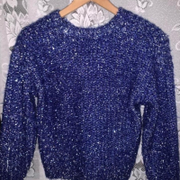 Лот блестящи пуловери LEFTIES , снимка 2 - Блузи с дълъг ръкав и пуловери - 45008027