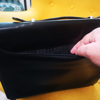 Продавам мъжка кожена бизнес чанта Suetla, снимка 2 - Чанти - 45056202