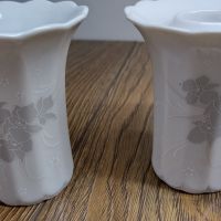 Комплект ваза и свещник Eschenbach. , снимка 3 - Вази - 45194279