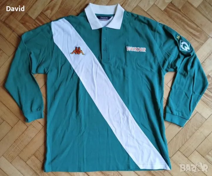 Оригинална памучна фланелка с дълъг ръкав на Вердер Бремен, снимка 1