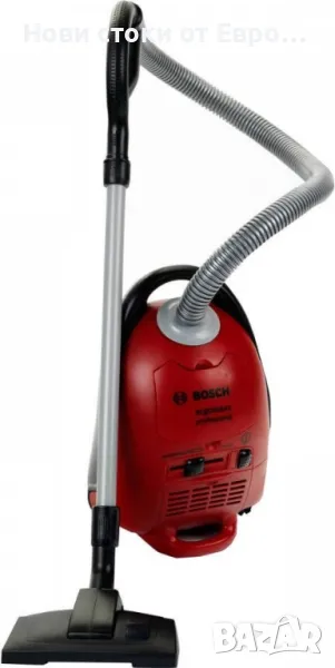 Малка детски прахосмукачка Бош прахосмукачка, червено със звук, снимка 1