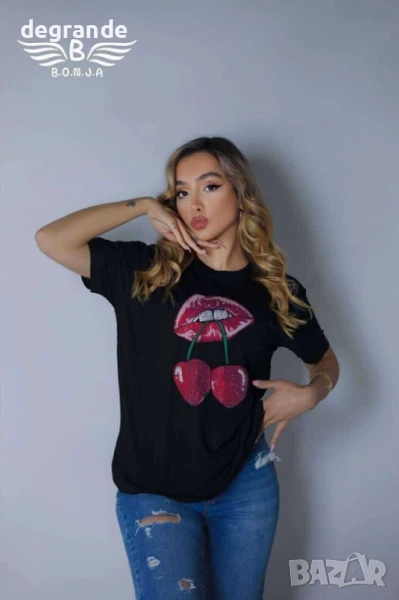 Тениска с ягодки , снимка 1