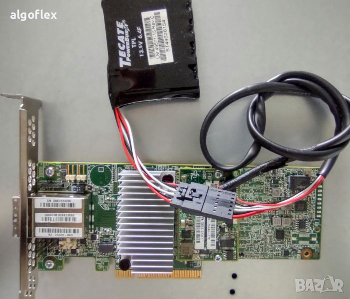 RAID Контролер IBM Lenovo M5225 2GB 12Gb/s ServeRAID 00AE939 9380-8e, снимка 1