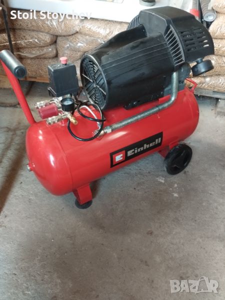 Компресор Einhell 50l. 10 бара, снимка 1