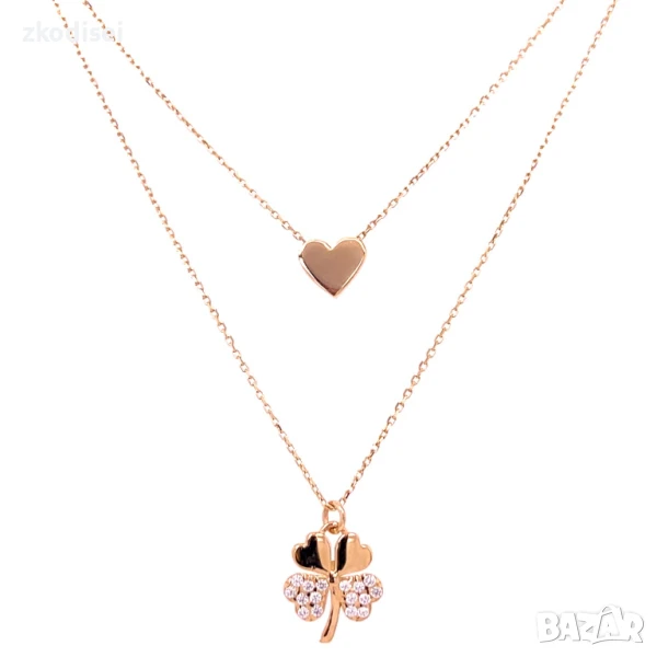 Златнo колие 2,49гр. 46,0см. 14кр. проба:585 модел:32191-2, снимка 1