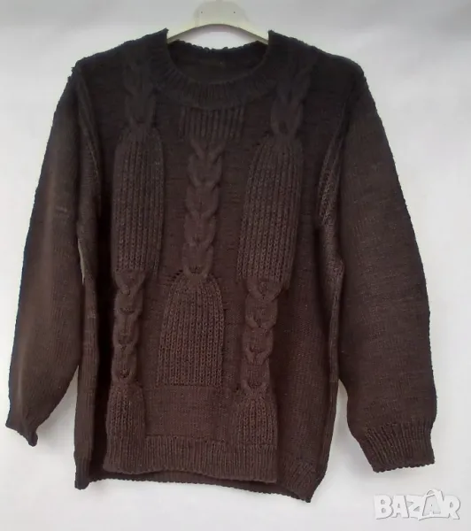 Мъжки ръчно изплетени блузони от домашна вълна, снимка 1