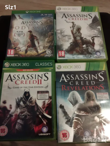 Assassin's Creed Odyssey Xbox One, AC II, AC Revelations, AC III, снимка 1