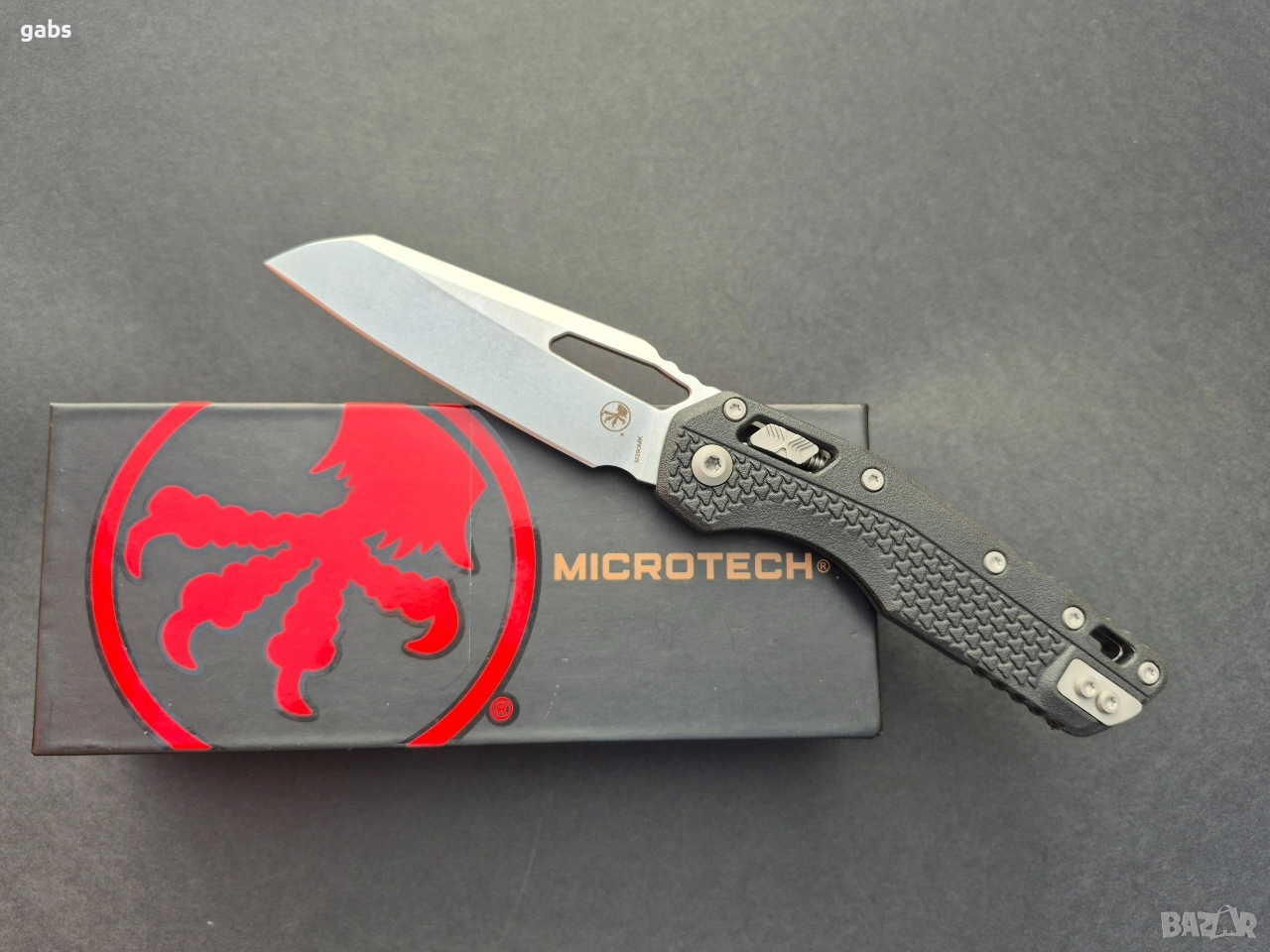 Сгъваем нож Microtech MSI,Apocalyptic Tri-Grip 210T-10, снимка 1