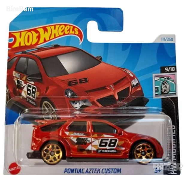 Оригинална колекционерска количка Hot Wheels Pontiac Aztek Custom, снимка 1