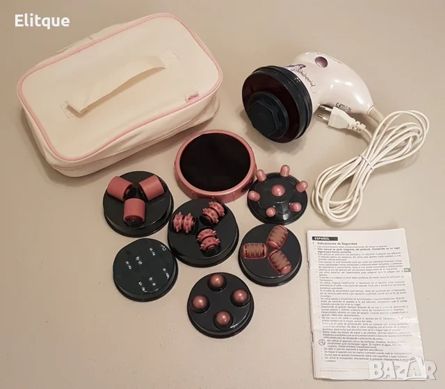 💆‍♀️ Инфрачервен антицелулитен масажор с 4 сменяеми глави 💆‍♂️, снимка 1