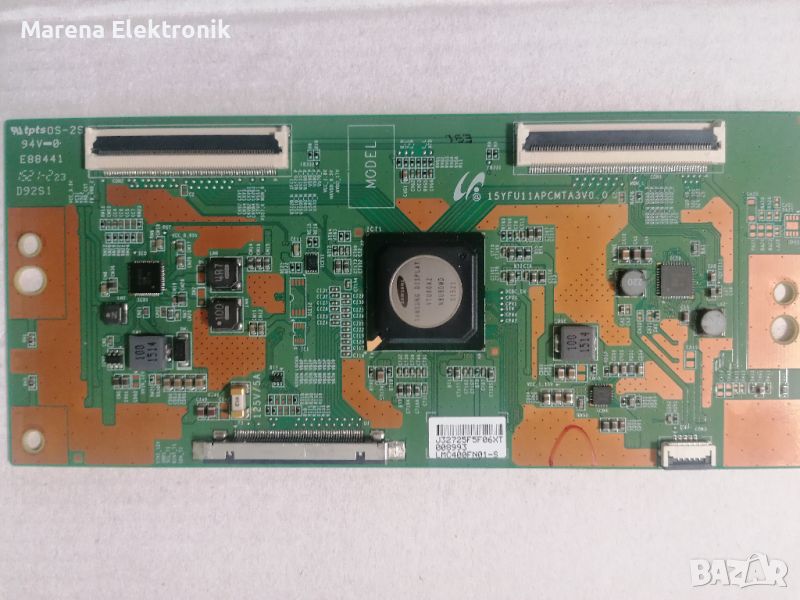 T.Con: 15YFU11APCMTA3V0.0 за дисплей; VES400QNSS-2D-U01, снимка 1