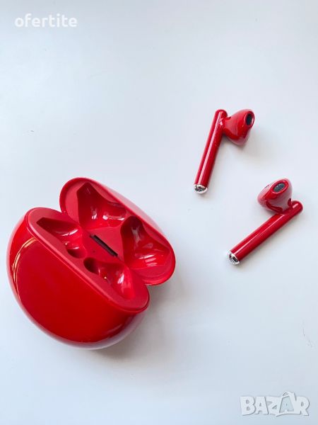 ✅ Huawei 🔝 FreeBuds 3 RED, снимка 1