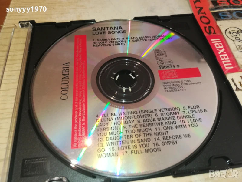 SANTANA CD 0808251529, снимка 1