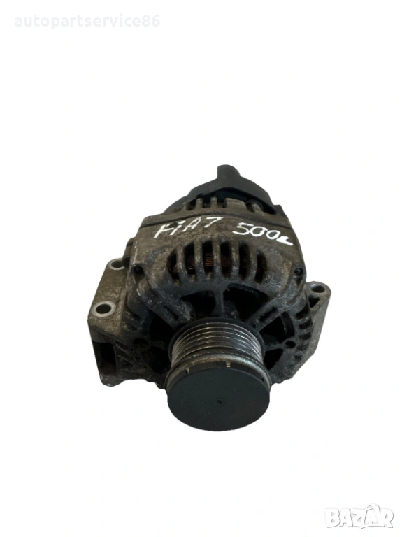 Алтернатор 120Ah за Fiat 500L, оригинален, за 1.3 M-Jet, модел 2013 г., код 51880175, снимка 1