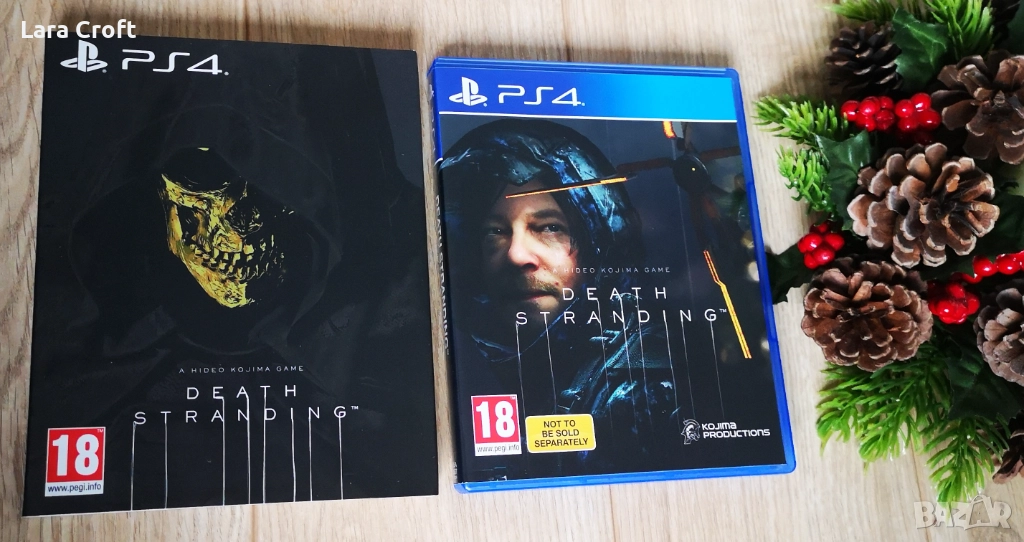 Death Stranding Limited Edition Higgs Slipcover  PS4, снимка 1