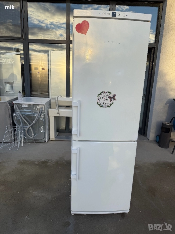 Хладилник с фризер Либхер с 2 компресора 180см , снимка 1