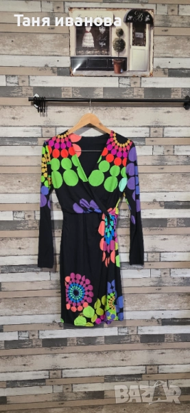 Desigual S-дамска рокля (х-429), снимка 1