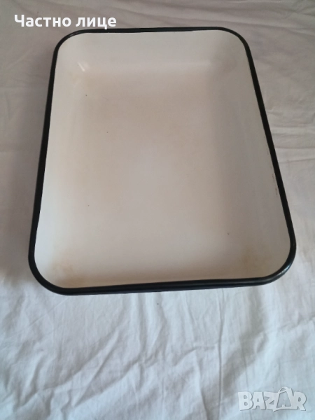 Голяма емайлирана тава-10лв., снимка 1