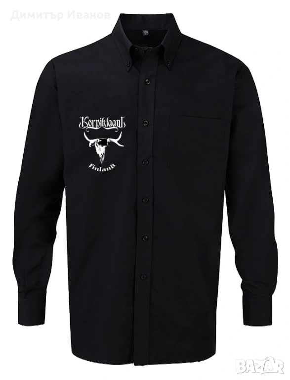 НОВА! Риза Korpiklaani – Finland, официален мърчандайз, размер М, снимка 1