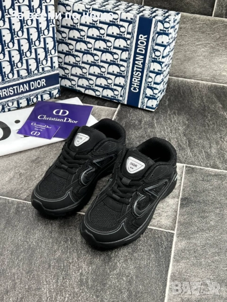 Christian Dior Дамски Черни Маратонки👟Дамски Спортни Обувки В Черен Цвят Кристиян Диор Код E1062, снимка 1