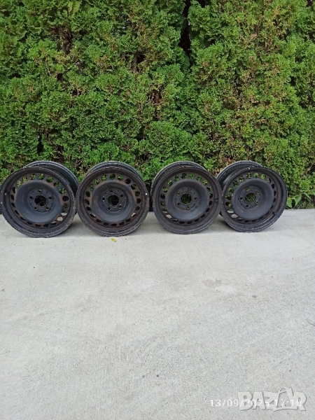 5x112 ET 37 7J Джанти метални Mercedes Benz 15 ки ., снимка 1