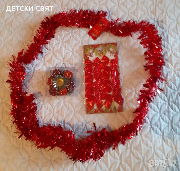 Нови свещници ,панделки, гирлянди, снимка 1