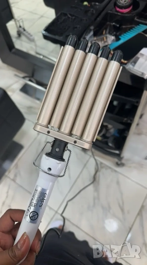 Тройна ретро преса за къдрене на коса  , снимка 1