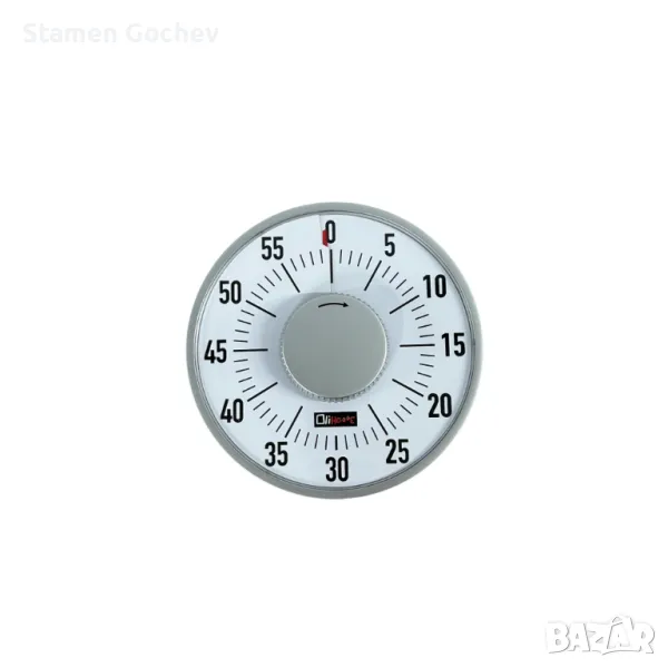 Eurotel гигантски визуален таймер 16×5 см – магнит/стойка, механичен, снимка 1