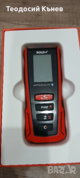 Лазерна ролетка SOLA Metron 60 BT , снимка 1